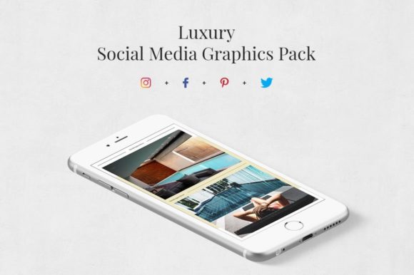 Download Luxury Social Media Graphics Pack - Premium Resources