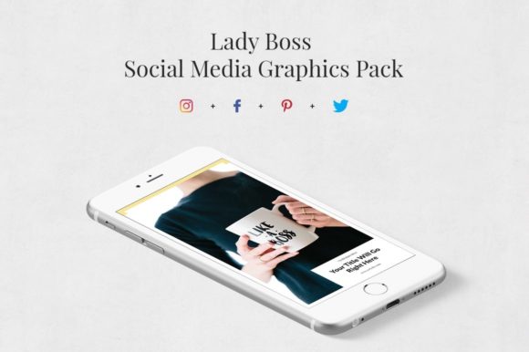 Download Lady Boss Social Media Graphics Pack - Premium Resources