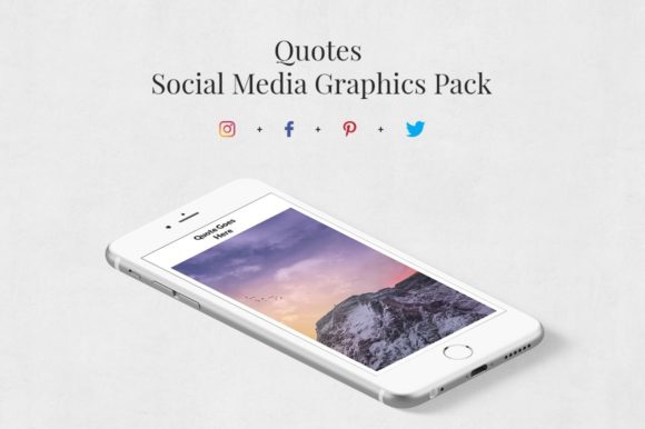 Download Quotes Social Media Graphics Pack - Social media graphics Collection