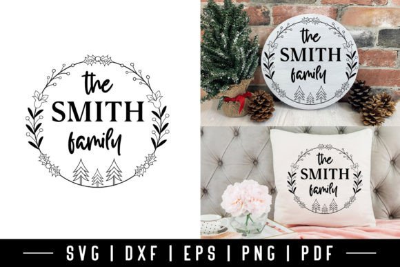 Download Christmas Family Wreath SVG - Family wreath svg Collection