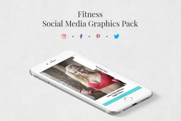 Download Fitness Social Media Graphics Pack - Premium Resources