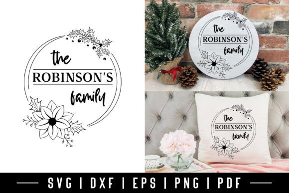 Download Christmas Family Wreath SVG Design - Family wreath svg Collection