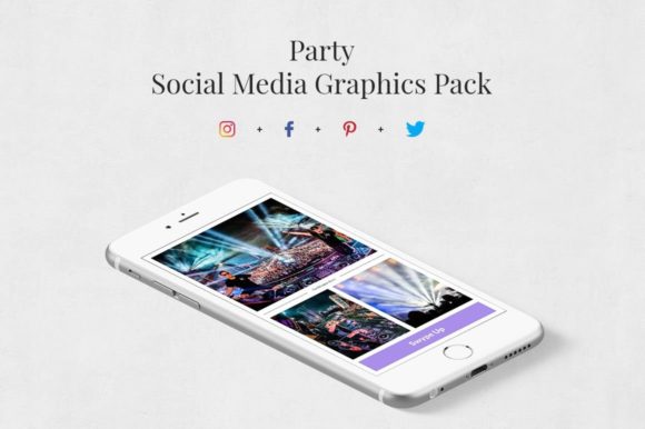 Download Party Social Media Graphics Pack - Premium Resources